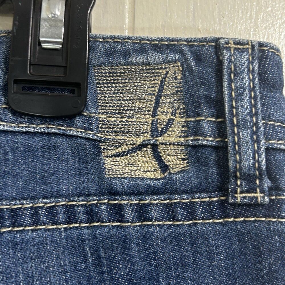 It Jeans Los Angeles Women’s Capri Jeans Size 31 Mid Rise Straight Jeans - Picture 12 of 16
